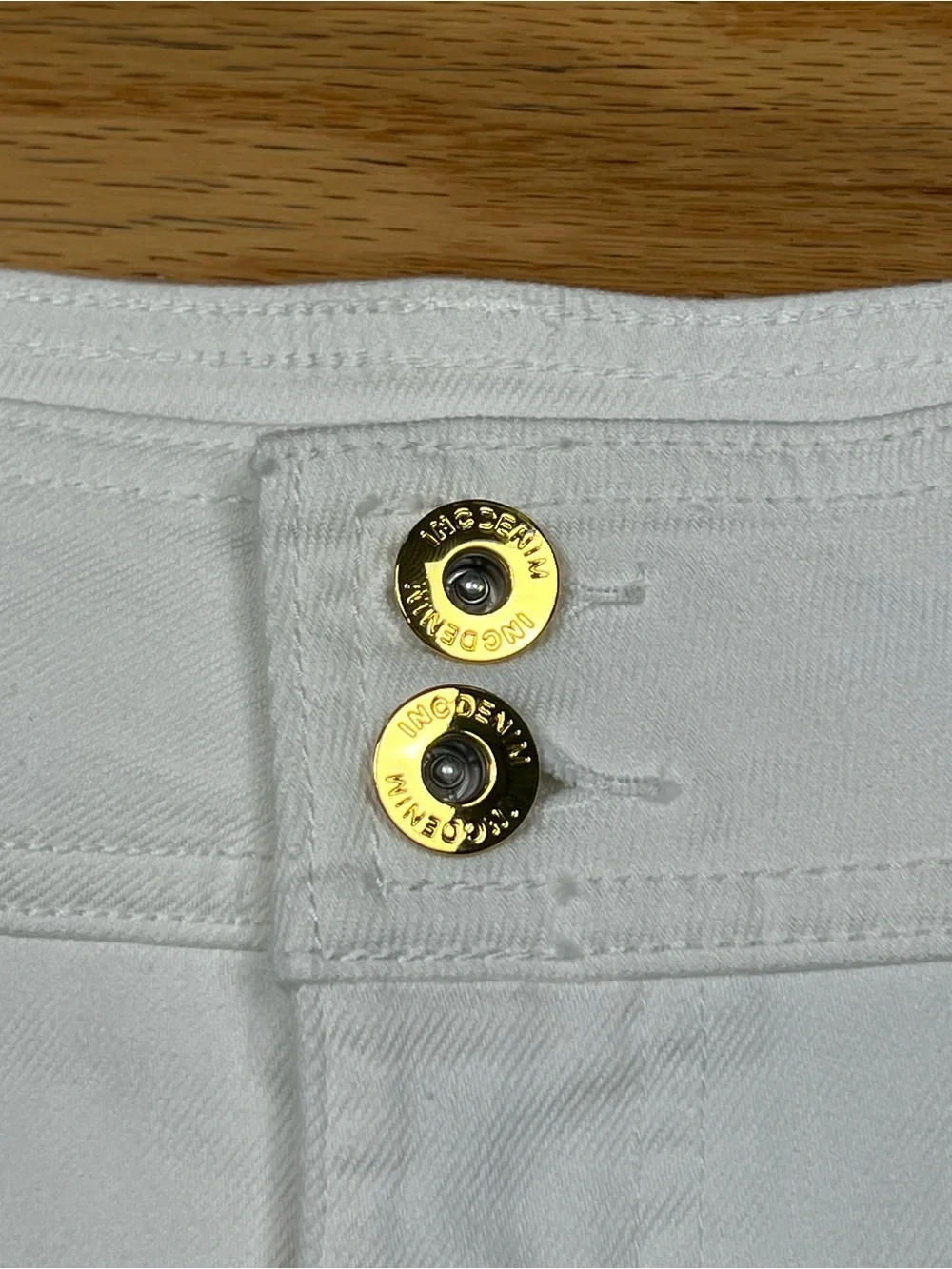 NWT INC International Concepts Bright White High-Rise Trouser Shorts